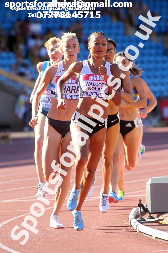 Womens 800 metres, Muller British Championships, Alexander Stadium, Birmingham. Photo: David T. Hewitson/Sports for All Pics